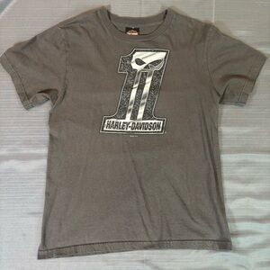 Harley-Davidson Graphic T-Shirt – Men’s M – MADE IN USA – Fort McMurray Dealer T